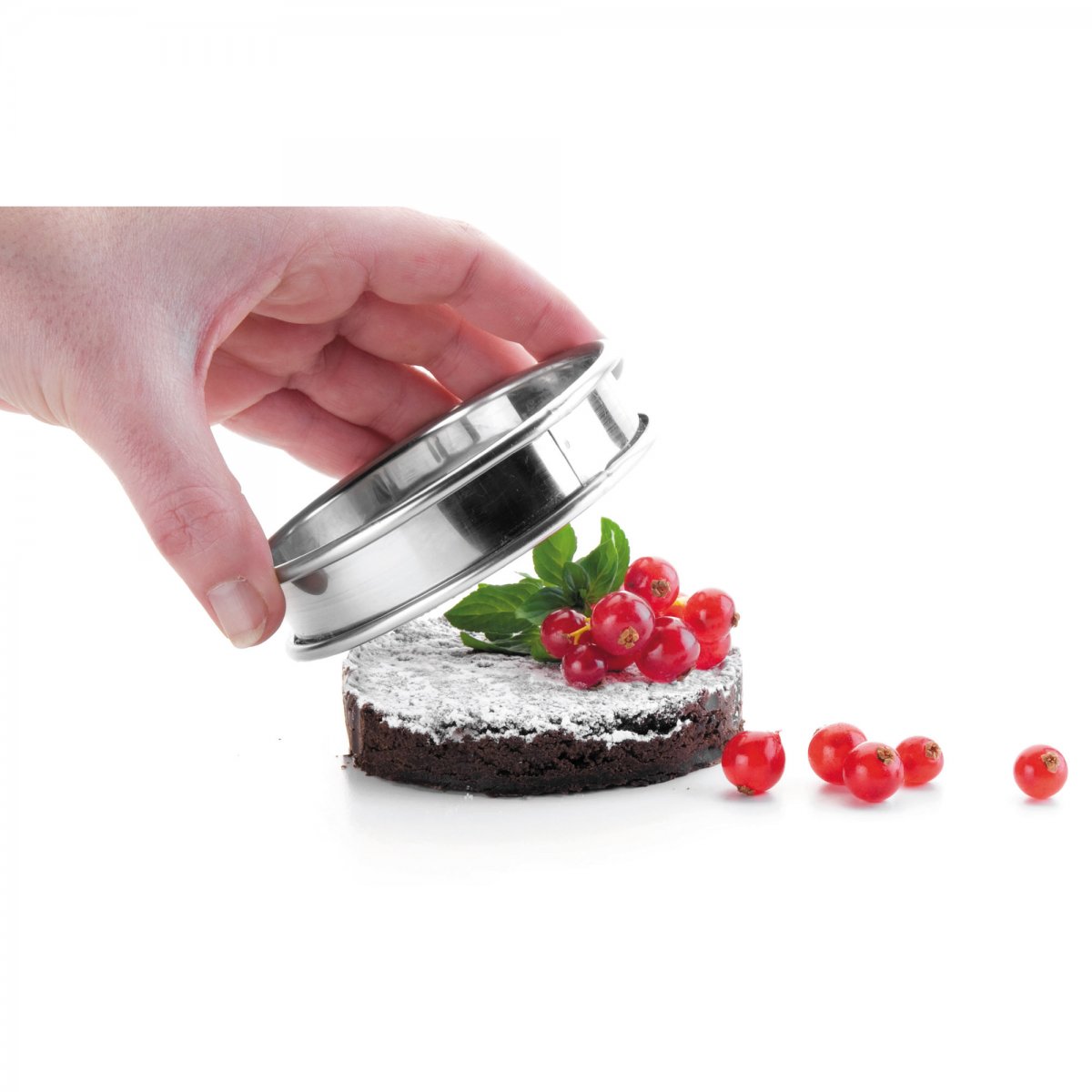 Lacor 68121 Anello Per Torta In Acciaio Inox 18/10 – 10x2,2 Cm – Cerchio Da Pasticceria Professionale